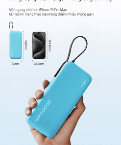 CUKTECH PB200N Pin sạc dự phòng 20000mAh 55W 42 CUKTECH PB200N Pin sạc dự phòng 20000mAh 55W