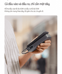 CUKTECH PB200N Pin sạc dự phòng 20000mAh 55W 43 CUKTECH PB200N Pin sạc dự phòng 20000mAh 55W
