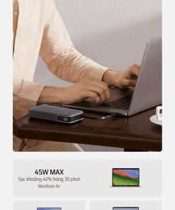 CUKTECH PB200N Pin sạc dự phòng 20000mAh 55W 45 CUKTECH PB200N Pin sạc dự phòng 20000mAh 55W