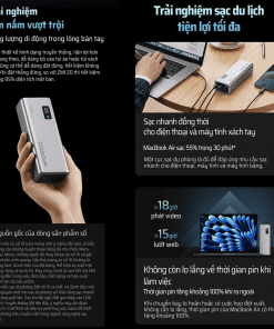 CUKTECH PB200P pin sạc dự phòng 20000mAh 150W