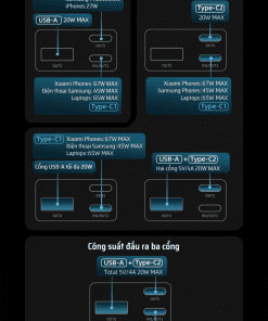 CUKTECH PB200 Sạc Dự Phòng 20000mAh 100W 54 CUKTECH PB200 Sạc Dự Phòng 20000mAh 100W