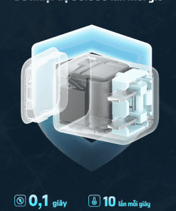 Sạc nhanh trong suốt nhỏ gọn Cuktech AD301N 18 Sạc nhanh trong suốt nhỏ gọn Cuktech AD301N