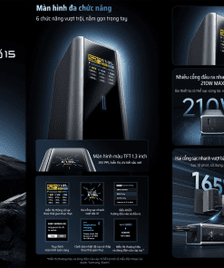 CUKTECH PB200U Sạc Dự Phòng 20000mAh 210W