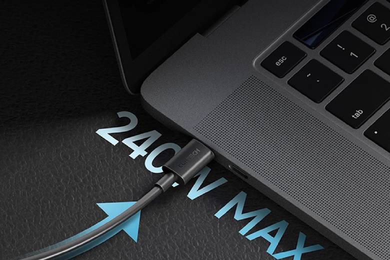 Cáp C to C 1.5M 240W Cuktech CTC615N 9 Hỗ trợ sạc nhanh PD3.1 công suất lên đến 240W