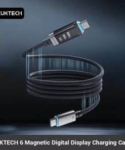 Cáp Type C 1.5m từ tính Cuktech CMC615P 8 Cáp Type C 1.5m từ tính Cuktech CMC615P