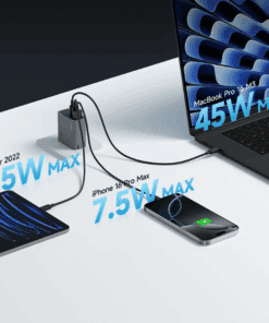 Củ Sạc nhanh 3 cổng 65W Cuktech AD653CUS