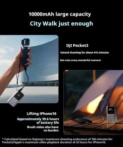 Pin dự phòng Mini Cuktech PB1055 10.000mAh 55W 12 Pin dự phòng Mini Cuktech PB1055 10.000mAh 55W