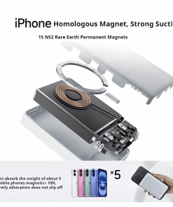 Sạc Dự Phòng Không Dây Đa Năng Cuktech WPB100N 10000mAh