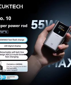 Pin dự phòng Mini Cuktech PB1055 10.000mAh 55W 8 Pin dự phòng Mini Cuktech PB1055 10.000mAh 55W