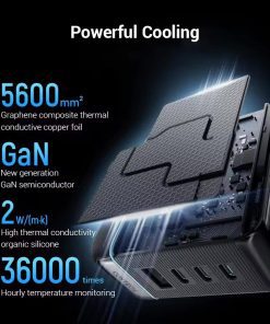 Củ sạc nhanh GaN CUKTECH AD1204U 120W 4 cổng 12 Củ sạc nhanh GaN CUKTECH AD1204U 120W 4 cổng