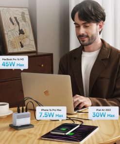 Bộ Sạc Nhanh 3 cổng 100W CUKTECH AD1003US