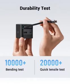 CUKTECH AD653W Củ sạc mini có cáp thu gọn 67W 8 CUKTECH AD653W Củ sạc mini có cáp thu gọn 67W