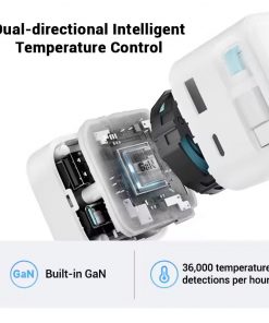 CUKTECH AD653W Củ sạc mini có cáp thu gọn 67W 9 Sac Nhanh Cuktech Cuktech 67w Gan Charger Cap Built In Usb C Ad653w 5