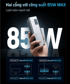 CUKTECH PB200 Sạc Dự Phòng 20000mAh 100W 38 CUKTECH PB200 Sạc Dự Phòng 20000mAh 100W