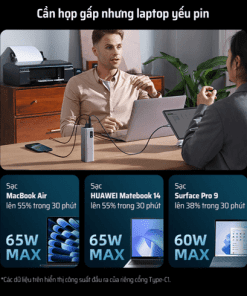 CUKTECH PB200 Sạc Dự Phòng 20000mAh 100W 39 CUKTECH PB200 Sạc Dự Phòng 20000mAh 100W