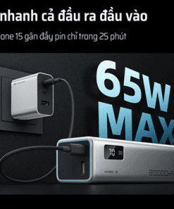 CUKTECH PB200 Sạc Dự Phòng 20000mAh 100W 45 CUKTECH PB200 Sạc Dự Phòng 20000mAh 100W