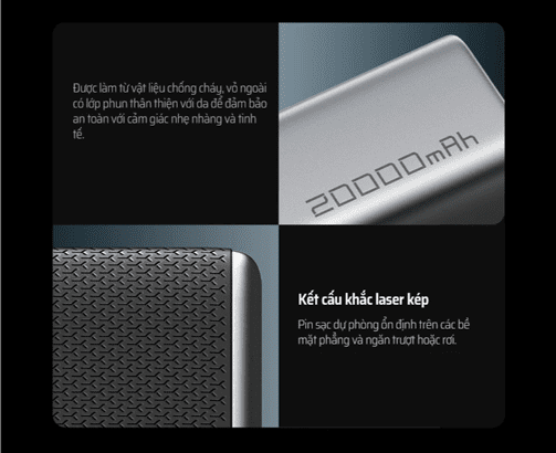 CUKTECH PB200 Sạc Dự Phòng 20000mAh 100W 21 CUKTECH PB200 Sạc Dự Phòng 20000mAh 100W - Ảnh 21