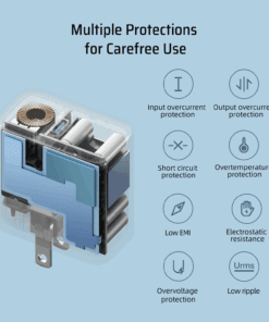 Bộ sạc nhanh Type C 65W Cuktech AD651N