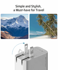 Bộ sạc nhanh Type C 65W Cuktech AD651N