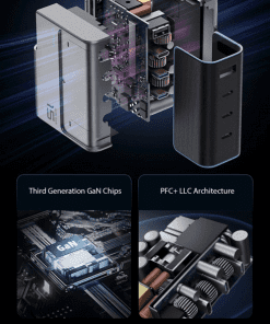 CUKTECH AD1404U Bộ sạc nhanh 140W 4 cổng 26 CUKTECH AD1404U Bộ sạc nhanh 140W 4 cổng