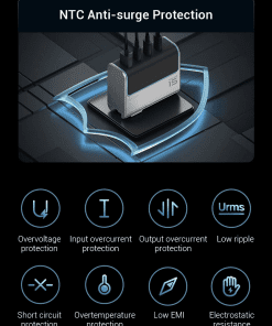 CUKTECH AD1404U Bộ sạc nhanh 140W 4 cổng 30 Webmau16.com Sac Nhanh Cuktech 140w Gan Charger 4 Ports Ad1404u 16