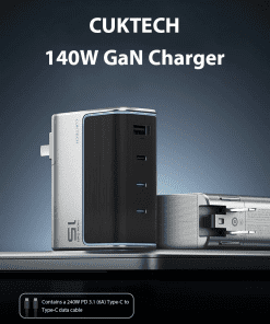 CUKTECH AD1404U Bộ sạc nhanh 140W 4 cổng 29 CUKTECH AD1404U Bộ sạc nhanh 140W 4 cổng