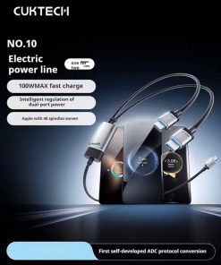 Cáp Sạc Type-C Ra 2 Type-C CUKTECH C2C515