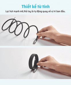 Cáp Sạc Nhanh Type-C 1.5m CUKTECH CMC615