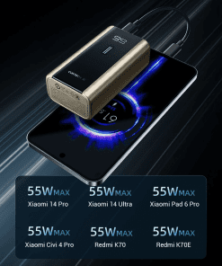 Sạc Dự Phòng Cuktech PB060 6000mAh 55W