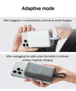 Sạc Dự Phòng Không Dây 10.000mAh Cuktech WPB100L