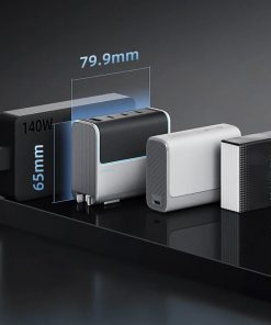 CUKTECH AD1404U Bộ sạc nhanh 140W 4 cổng 19 CUKTECH AD1404U Bộ sạc nhanh 140W 4 cổng