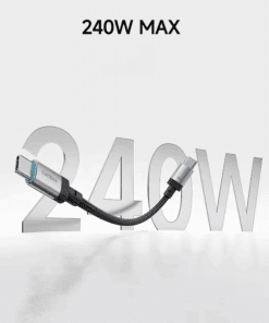 Cáp type-C 15cm 240W Cuktech CTC615S