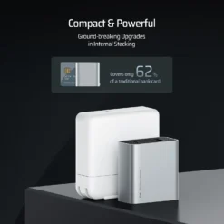 Sạc nhanh Cuktech Multi-ports GaN Charger 65W (2C1A) PD/PPS/QC3+ - AD653C 14
