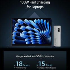 Pin dự phòng Cuktech 15 Power Bank 20.000mAh 150W PD3.1/PPS5A/QC/Mi Turbro 120W - PB200P 16