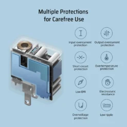 Sạc nhanh Cuktech Type-C Charger 65W PD3.0/ PPS - AD651N 14