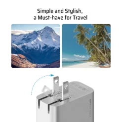 Sạc nhanh Cuktech Type-C Charger 65W PD3.0/ PPS - AD651N 16