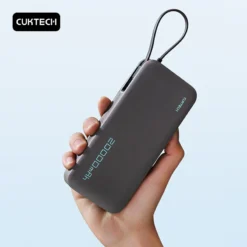 Pin Dự Phòng Cuktech 20000 mAh, max 55W (Built-In USB-C Connector) - PB200N - Cuktech Việt Nam