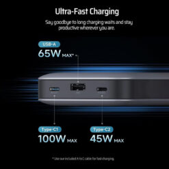 Sạc Dự Phòng Cuktech 25000mAh 210w 2C1A PD 3.1 PPS5A QC Mi Turbro Charger 120W - PB250 - Cuktech Việt Nam