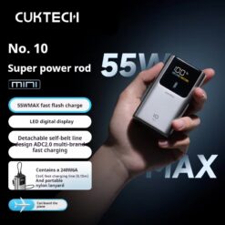Pin dự phòng Cuktech No.10 Mini Power Bank 10.000mAh 55W PD/PPS/QC/Mi Turbro – PB1055