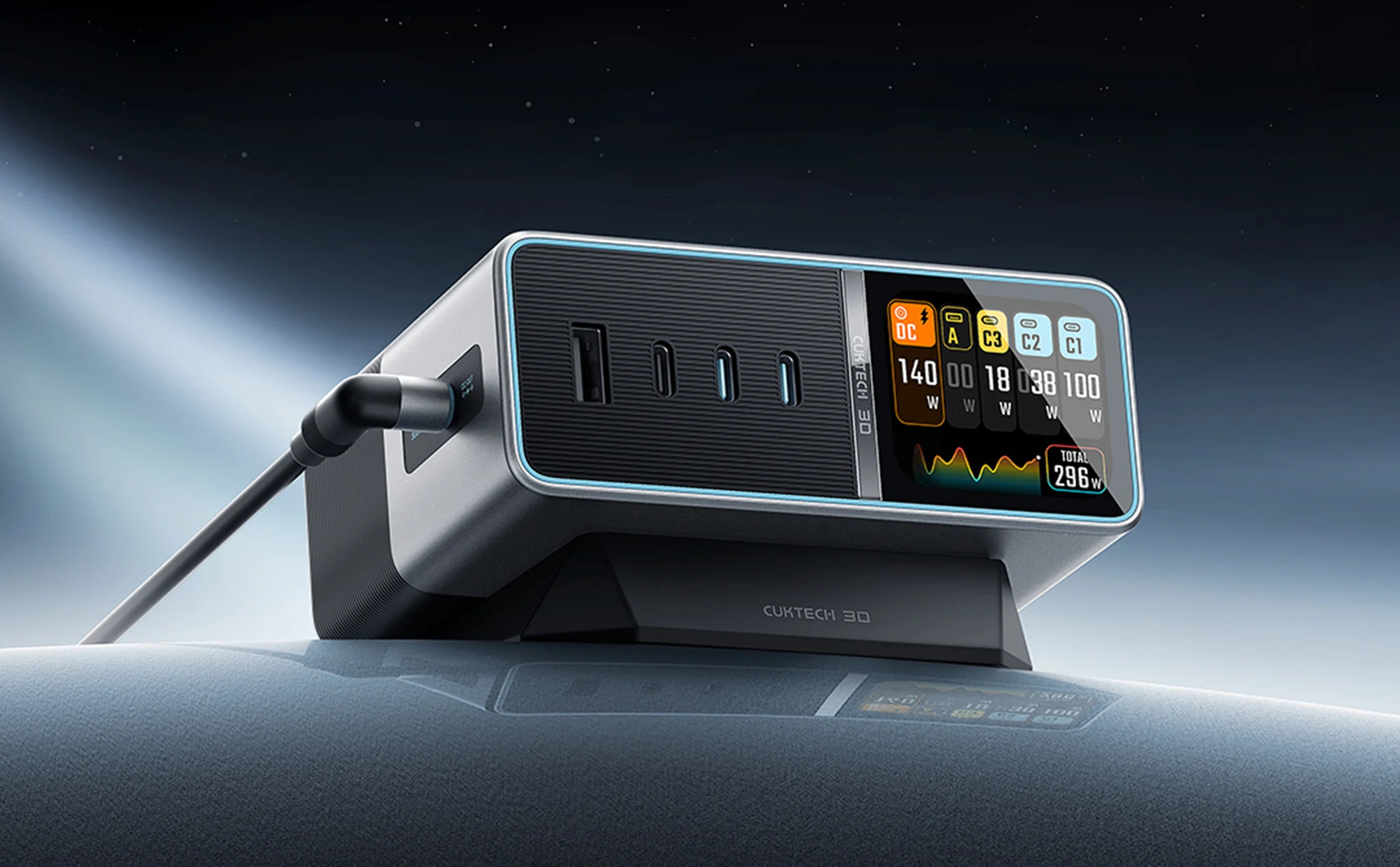 CUKTECH 30 Ultra chính thức ra mắt: Trạm sạc 300W tích hợp màn hình 1.83 inch siêu tiện lợi - Cuktechvietnam.vn