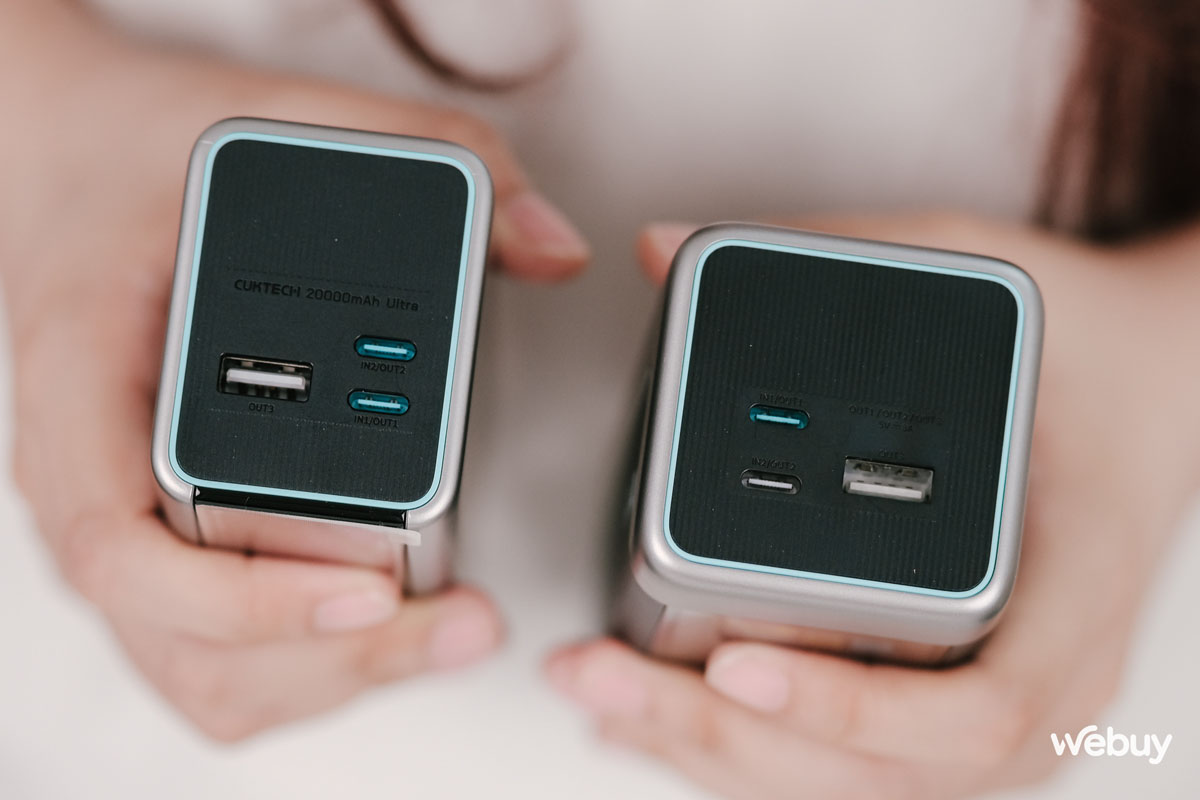 Cuktech 15 Ultra pin dự phòng xịn nhất của Cuktech: Dung lượng 20.000mAh, công suất 210W, có chế độ "quái thú" sạc siêu nhanh 12 Cuktech 15 Ultra pin dự phòng xịn nhất của Cuktech: Dung lượng 20.000mAh, công suất 210W, có chế độ "quái thú" sạc siêu nhanh - Cuktechvietnam.vn