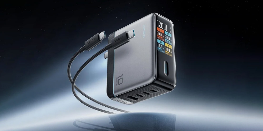 Cuktech ra mắt củ sạc Cuktech Super Power Charger No.10 Ultra – Bộ sạc max 120W với màn hình và quản lý thông minh - Cuktechvietnam.vn