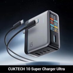 Sạc nhanh CUKTECH 10 Ultra GaN 120W Super Charger - AD1204U 8 Sạc nhanh CUKTECH 10 Ultra GaN 120W Super Charger - AD1204U - Cuktechvietnam.vn