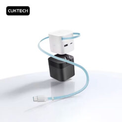 Sạc nhanh Cuktech CUKTECH 67W GaN Charger (cáp Built-in USB-C) – AD653W - Cuktechvietnam.vn
