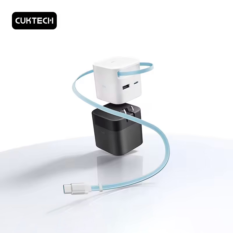 Sạc nhanh Cuktech CUKTECH 67W GaN Charger (cáp Built-in USB-C) – AD653W - Cuktechvietnam.vn