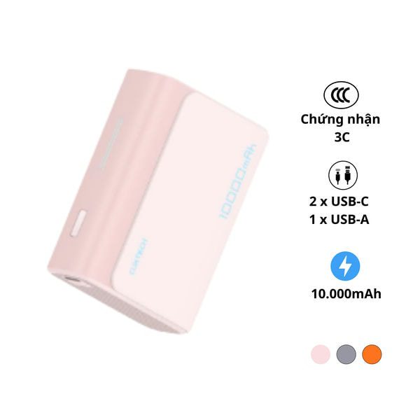 Pin sạc dự phòng 10000mAh CUKTECH PB100 30W 1 Pin sạc dự phòng 10000mAh CUKTECH PB100 30W