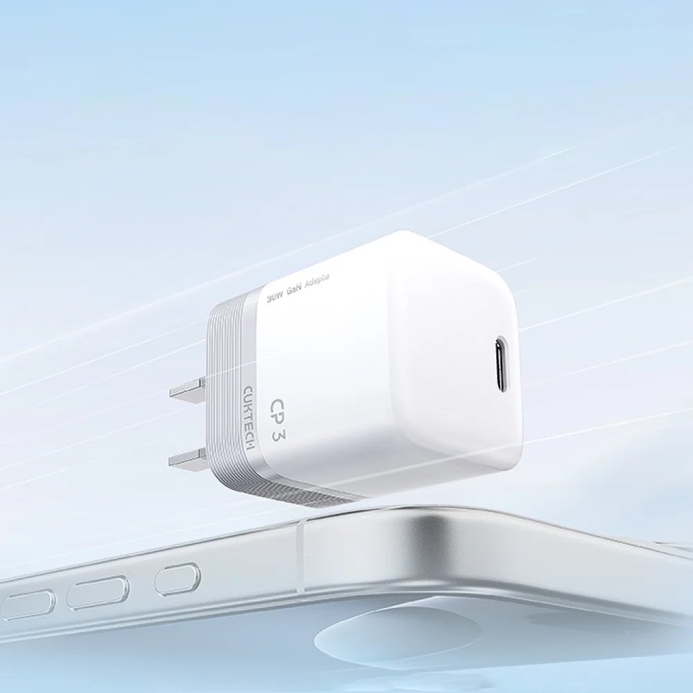 CUKTECH AC301 củ sạc mini GaN 40W 6 CUKTECH AC301 củ sạc mini GaN 40W - Ảnh 6