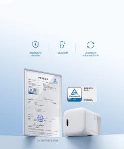 CUKTECH AC301 củ sạc mini GaN 40W 11 CUKTECH AC301 củ sạc mini GaN 40W