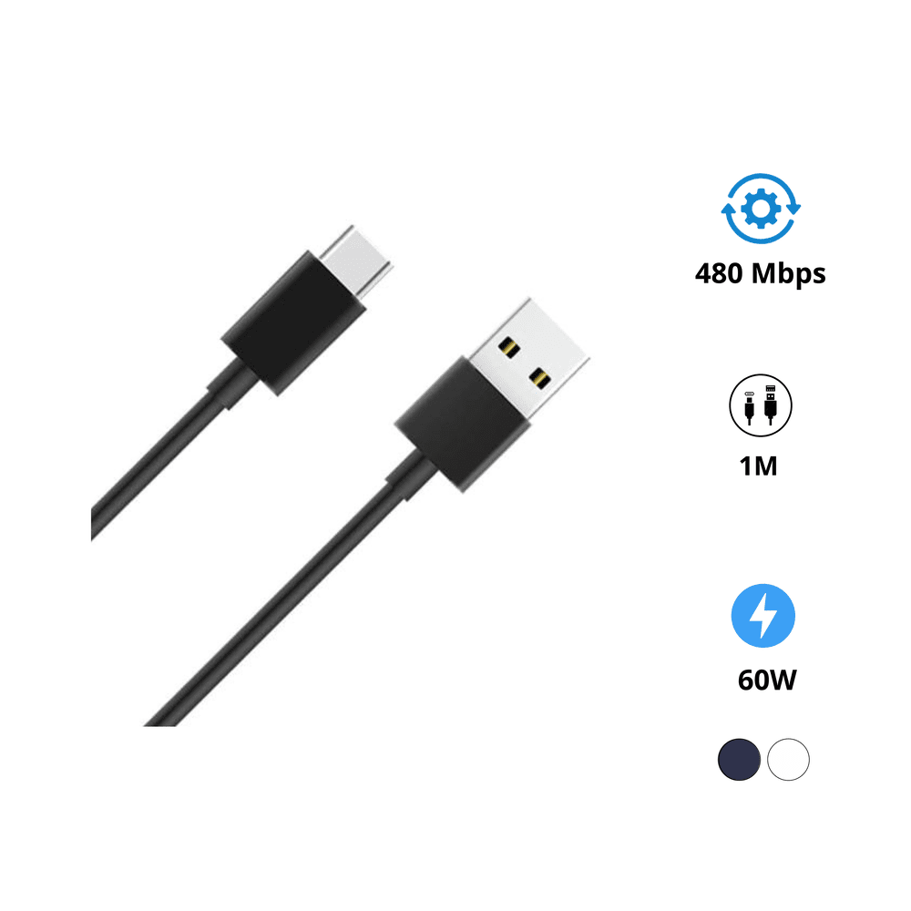 Cáp sạc Type-C 1m CUKTECH ATC310N 60W