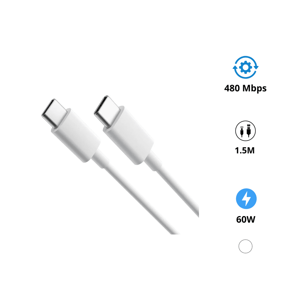 Cáp C to C 1.5m 60W CUKTECH CTC315N